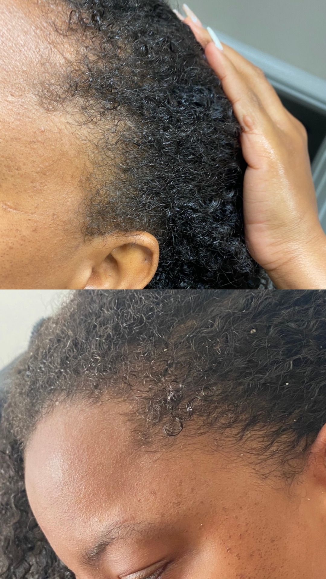 Stimulating Rosemary & Caffeine Hair Growth Oil - For Scalp, Edges & Thickness